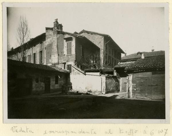 Milano - Piazza S. Ambrogio - Canonica - Edifici