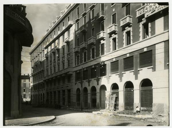 Milano - via Celestino IV - lavori in corso