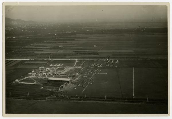 Pisa - Campo Militare d'Aviazione San Giusto - Veduta aerea