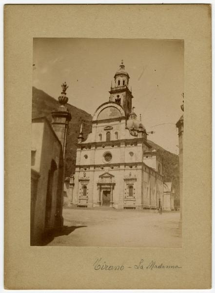 Tirano - Santuario della Madonna di Tirano - Prospetto principale