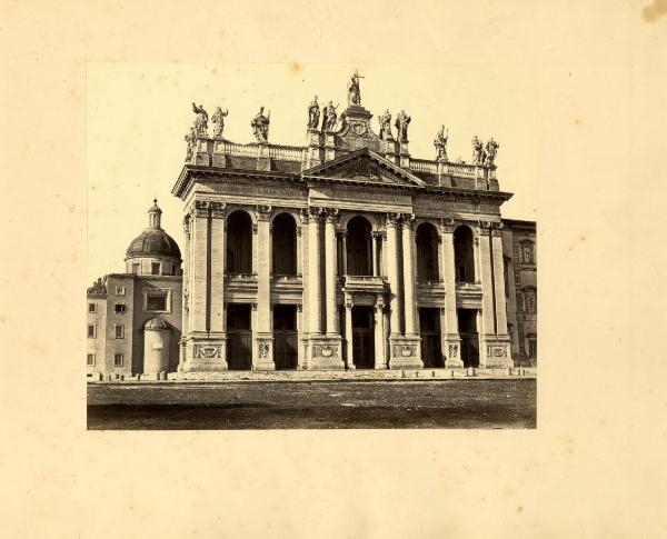 Roma - Arcibasilica Papale di San Giovanni in Laterano - Prospetto principale