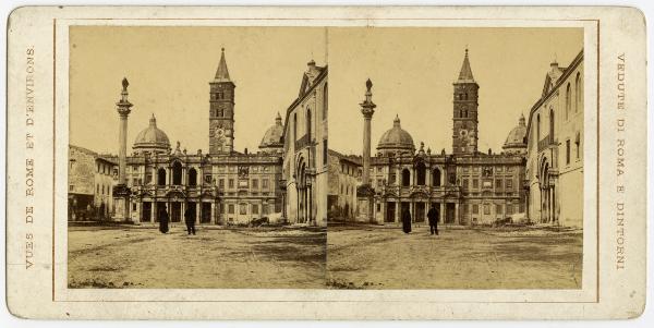 Roma - Basilica di Santa Maria Maggiore - Facciata