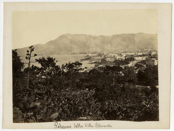 Palermo - Panorama dalla Villa Belmonte