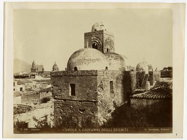 Palermo - Chiesa di San Giovanni degli Eremiti - Cupole