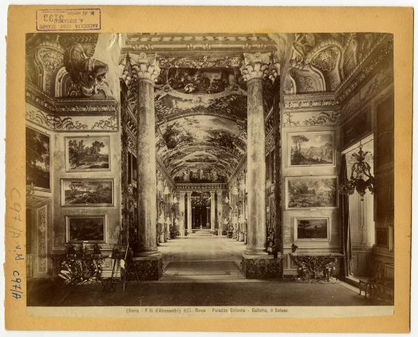 Roma - Palazzo Colonna - Galleria - Sala Grande