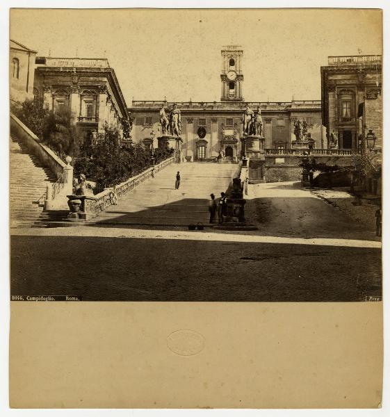 Roma - Campidoglio - Cordonata di accesso