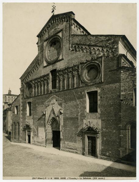 Udine - Piazza del Duomo - Duomo o Cattedrale di Santa Maria Annunziata - Prospetto principale