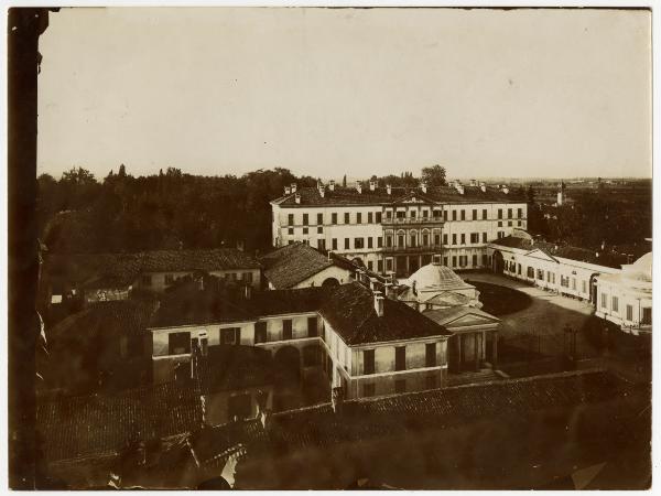 Oreno - Villa Gallarati Scotti - Veduta del complesso dall'alto