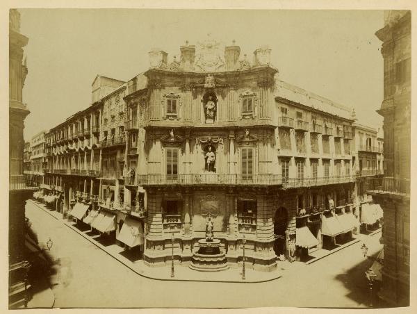 Palermo - Piazza Vigliena - Cantone nord