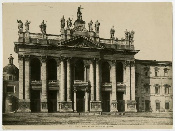 Roma - Arcibasilica Papale di San Giovanni in Laterano - Prospetto principale