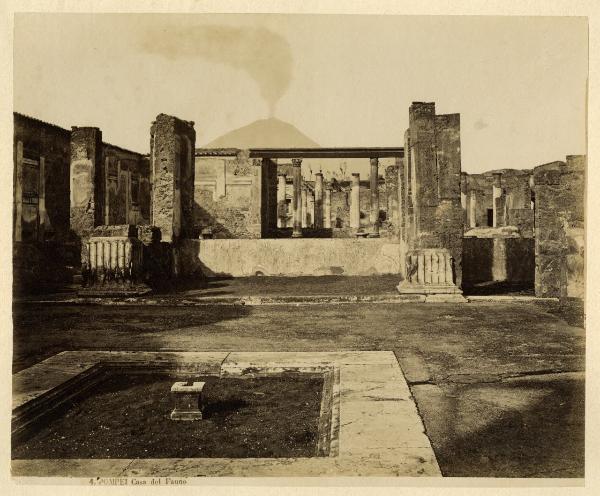 Sito archeologico - Pompei - Casa del Fauno