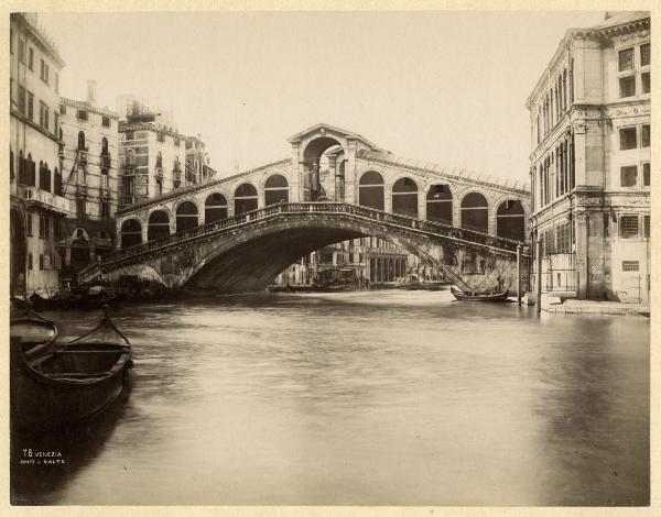 Venezia - Canal Grande - Ponte di Rialto