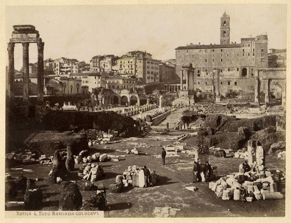 Roma - Foro Romano - Veduta