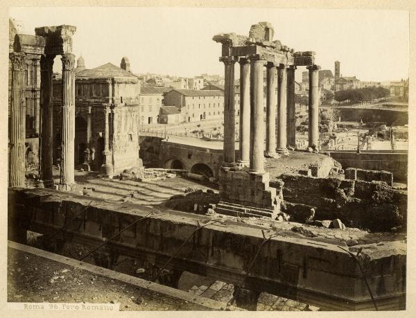 Roma - Foro Romano - Veduta