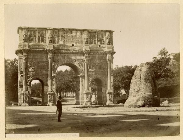 Roma - Arco di Costantino e Meta Sudans