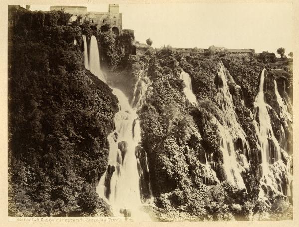 Tivoli - Cascata - Veduta