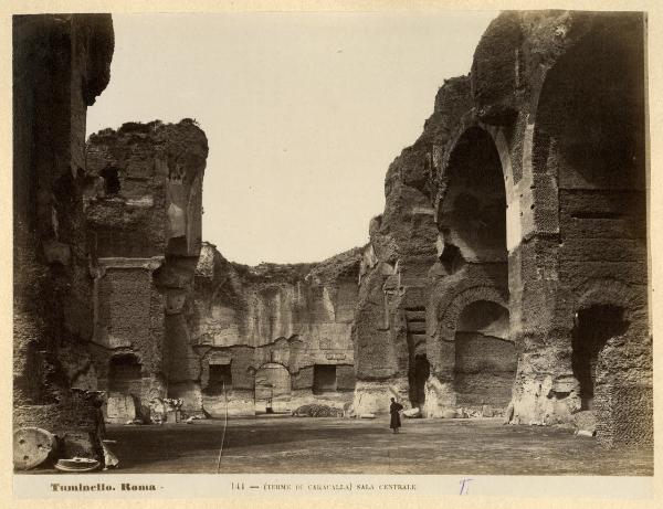 Roma - Terme di Caracalla - Sala centrale