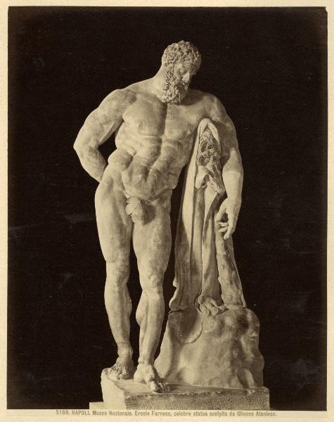 Scultura - Marmo - Ercole Farnese - Napoli - Museo Archeologico Nazionale