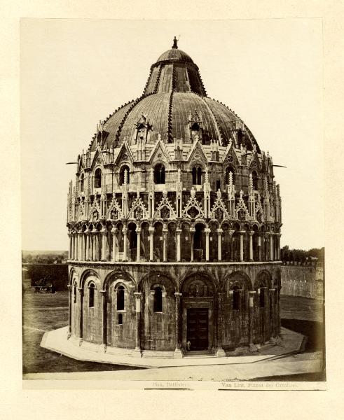 Pisa - Piazza del Duomo o dei Miracoli - Battistero di San Giovanni