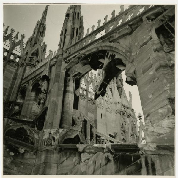 Milano - bombardamenti 1943 - Duomo