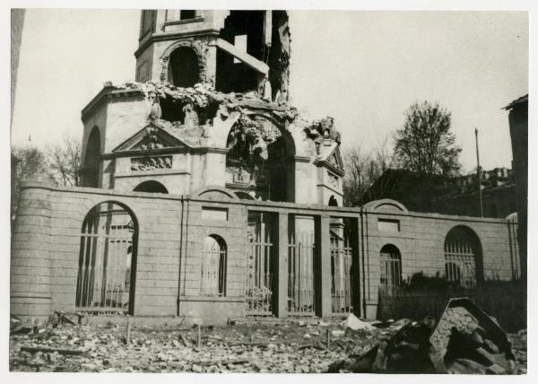 Milano - bombardamenti 1943 - Monumento ai caduti