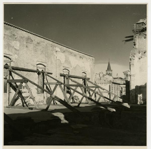 Milano - bombardamenti 1943 - Ca' Granda (ex Ospedale Maggiore)