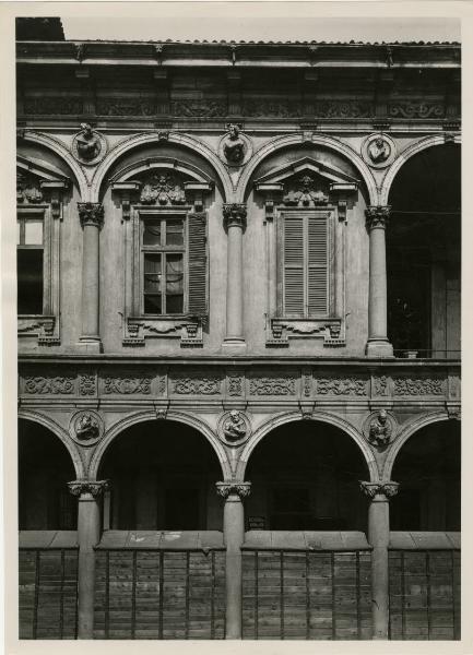 Milano - bombardamenti 1943 - Ca' Granda (ex Ospedale Maggiore)