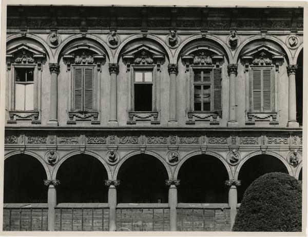 Milano - bombardamenti 1943 - Ca' Granda (ex Ospedale Maggiore)