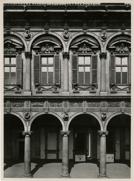 Milano - bombardamenti 1943 - Ca' Granda (ex Ospedale Maggiore)