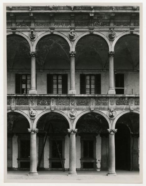 Milano - bombardamenti 1943 - Ca' Granda (ex Ospedale Maggiore)