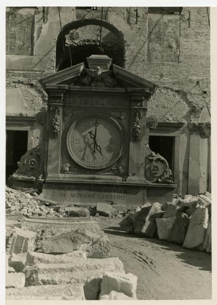 Milano - bombardamenti 1943 - Ca' Granda (ex Ospedale Maggiore)