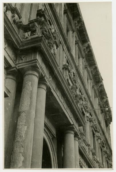 Milano - bombardamenti 1943 - Palazzo Marino