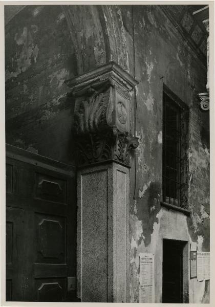 Milano - bombardamenti 1943 - Palazzo Pozzobonelli