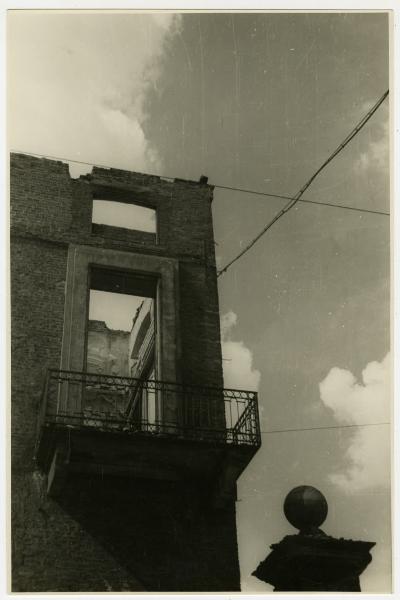 Milano - bombardamento 1943 - Palazzo Serbelloni