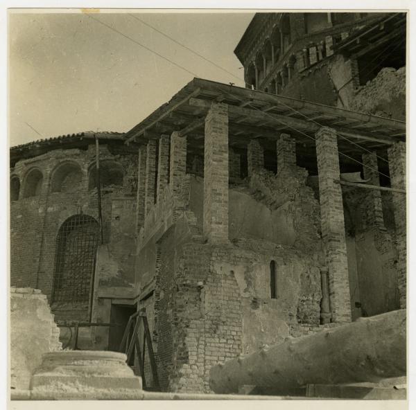 Milano - bombardamenti 1943 - S. Ambrogio