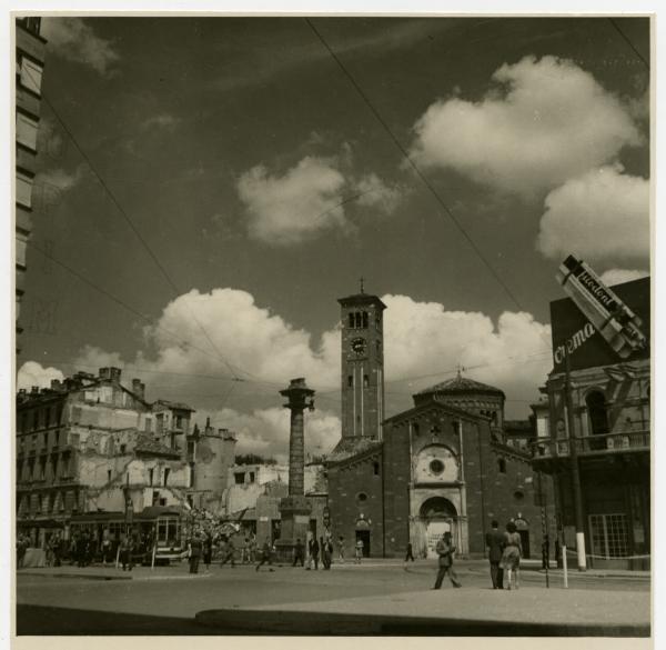 Milano - bombardamenti 1943 - S. Babila