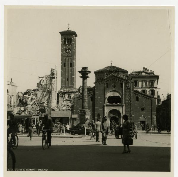 Milano - bombardamenti 1943 - S. Babila