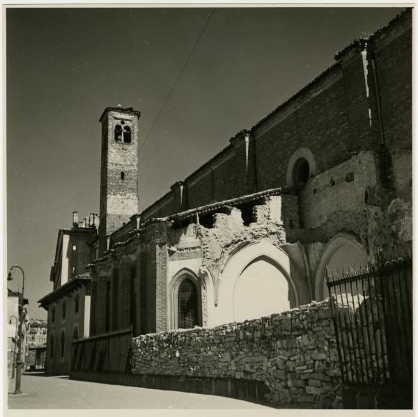 Milano - bombardamenti 1943 - S. Maria della Pace