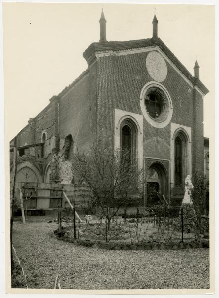 Milano - bombardamenti 1943 - S. Maria della Pace