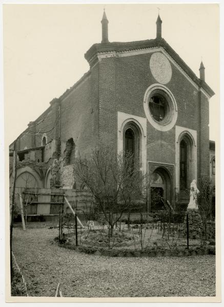 Milano - bombardamenti 1943 - S. Maria della Pace