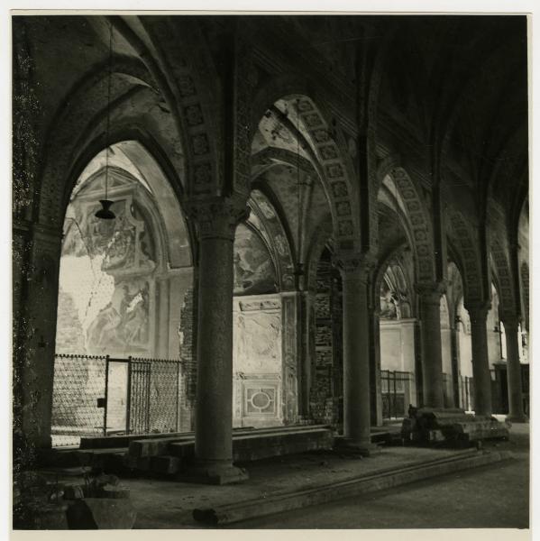 Milano - bombardamenti 1943 - S. Maria delle Grazie