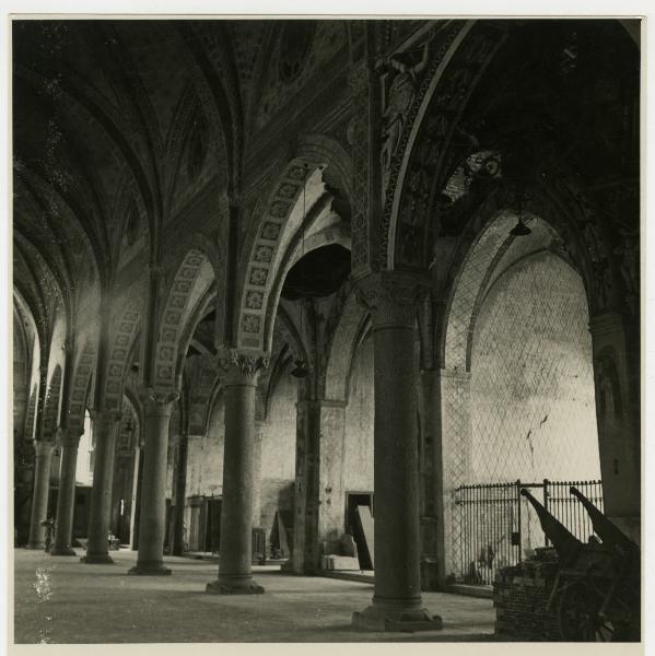 Milano - bombardamenti 1943 - S. Maria delle Grazie