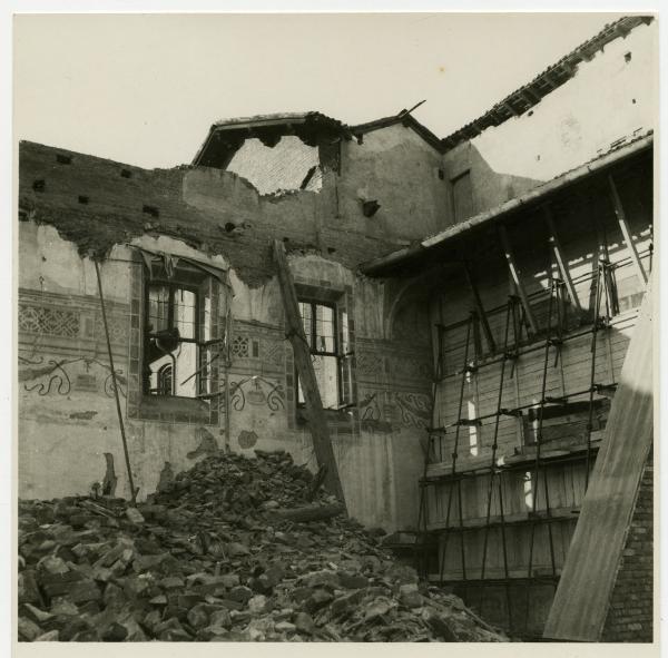 Milano - bombardamenti 1943 - S. Maria delle Grazie