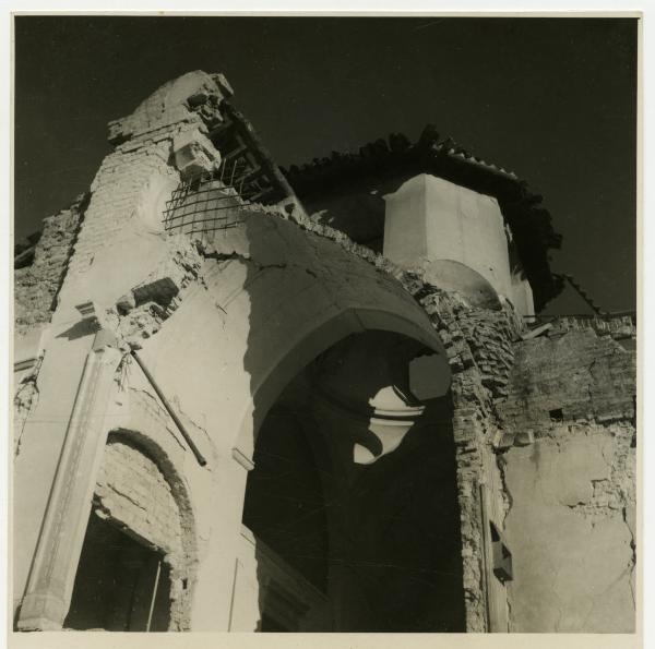 Milano - bombardamenti 1943 - S. Maria delle Grazie