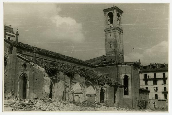 Milano - bombardamenti 1943 - S. Pietro in Gessate