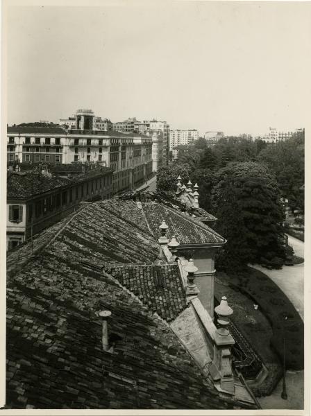 Milano - bombardamenti 1943 - Palazzo Dugnani