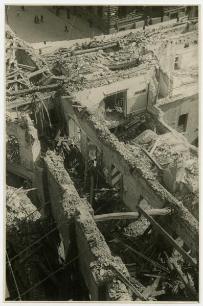 Milano - bombardamenti 1943 - Teatro alla Scala