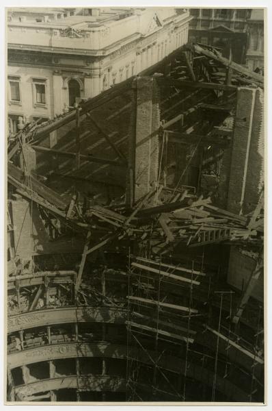 Milano - bombardamenti 1943 - Teatro alla Scala