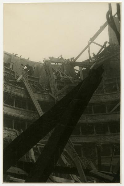 Milano - bombardamenti 1943 - Teatro alla Scala