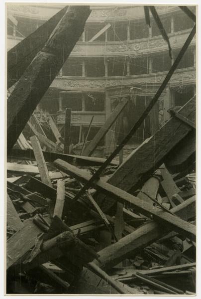 Milano - bombardamenti 1943 - Teatro alla Scala